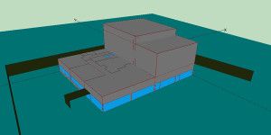 Modelo energético de Lider del edificio para una sala de teatro