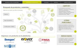 Plataforma de materiales sostenibles del GBCe